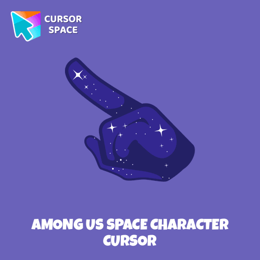 Among Us Space Character cursor
